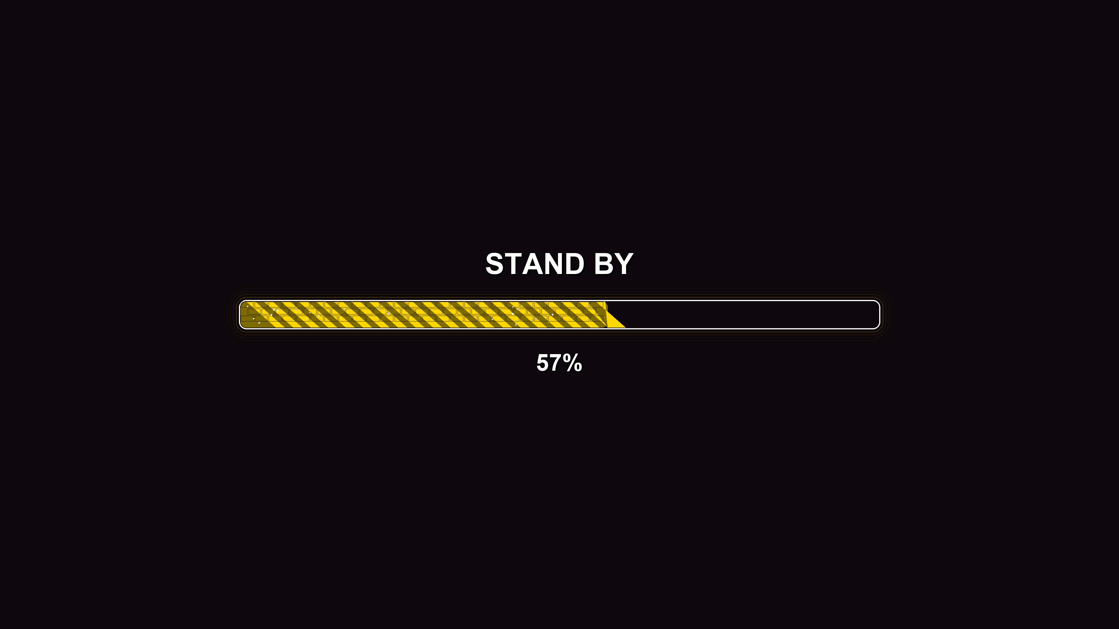 Progress bar animation indicates waiting status with percentage display for user experience in modern design